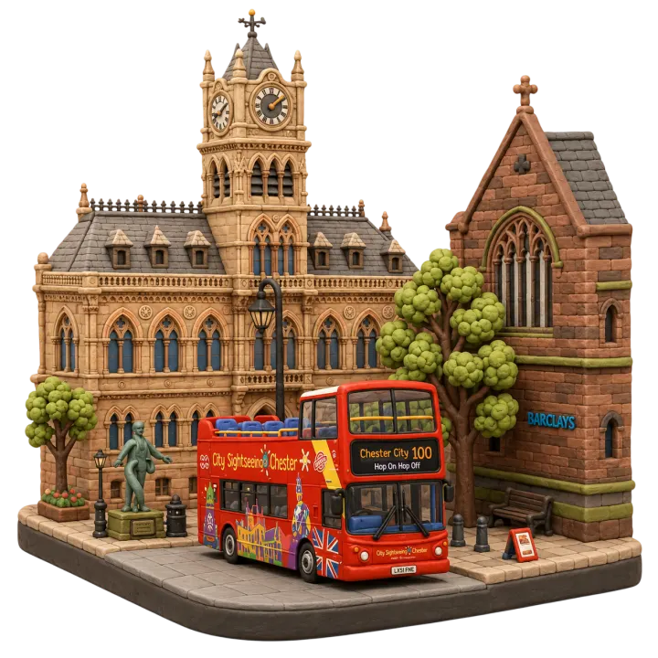 Chester Sightseeing Bus Tour in Chester