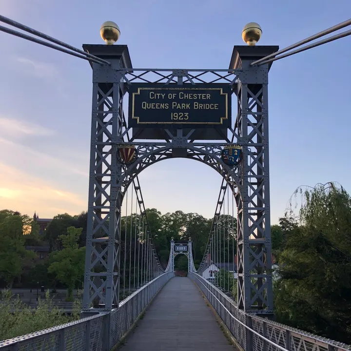 Photo of Queens Park Bridge in Chester from Google Places 1