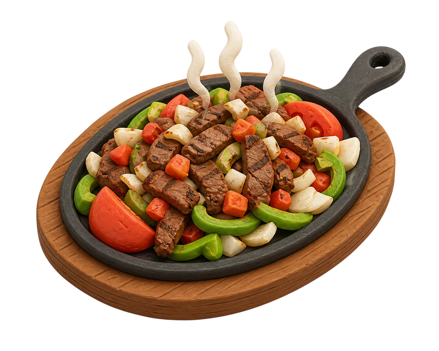 Fajitas and Mexican restaurant food