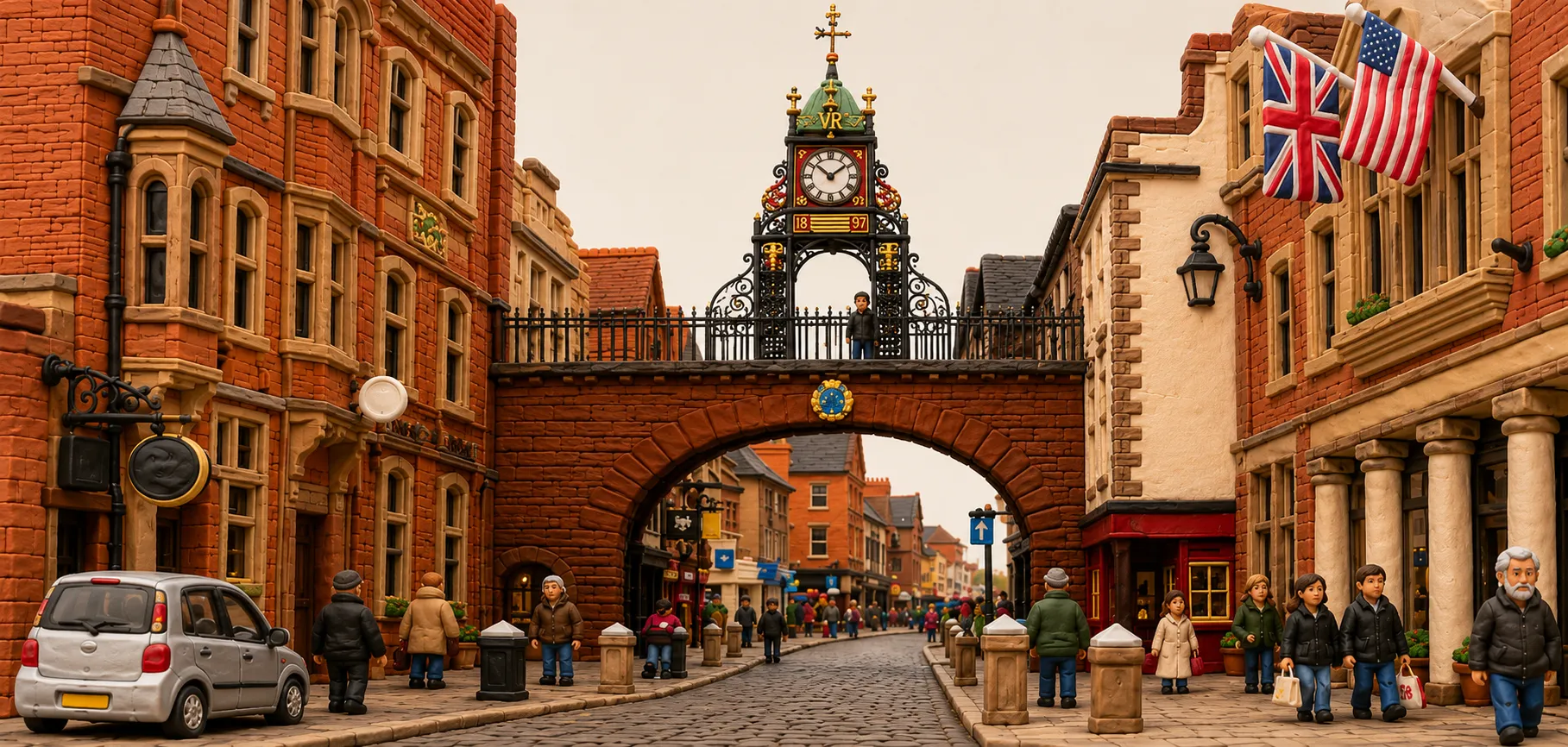 Eastgate Clock in Chester