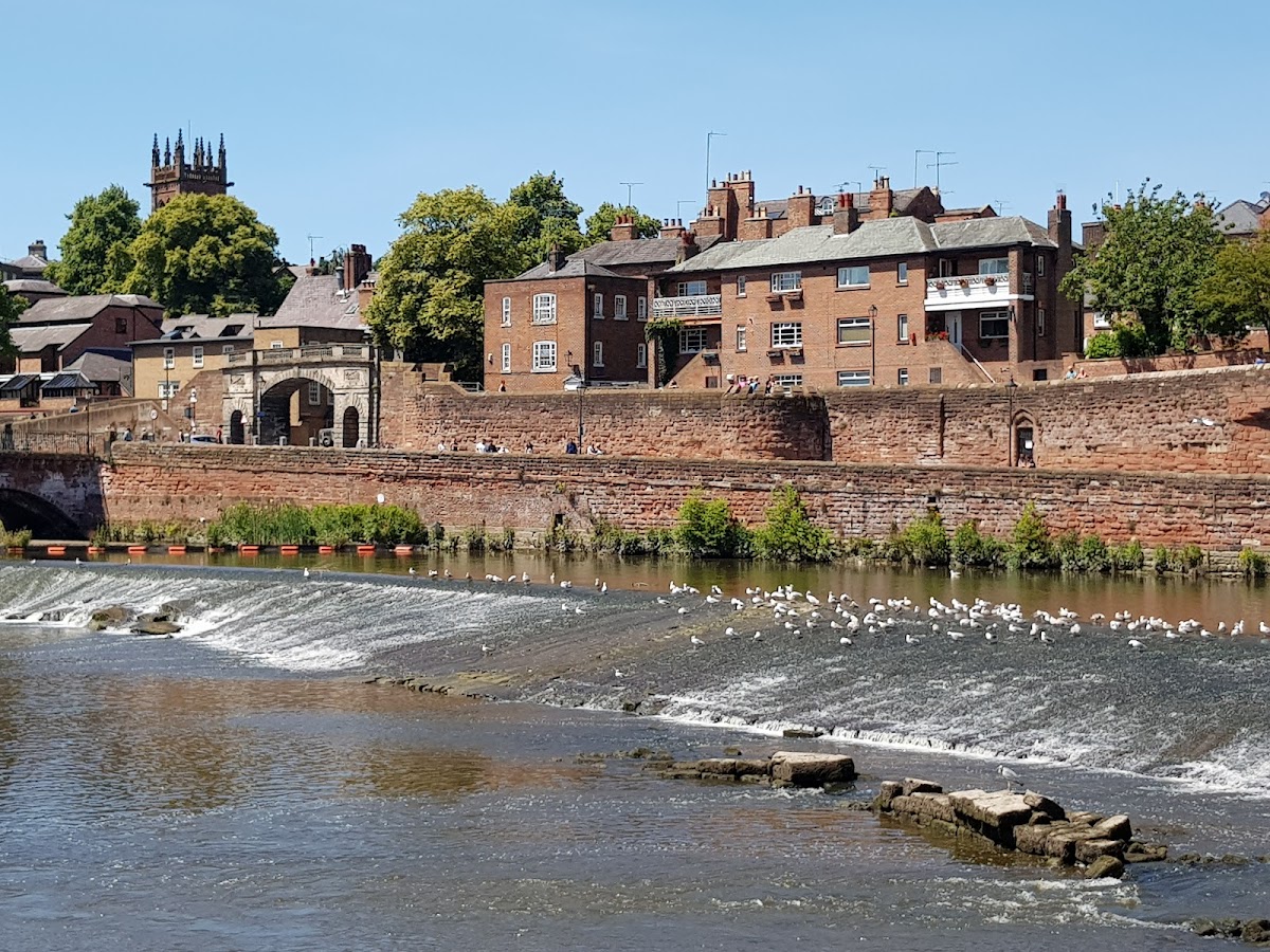 Chester City Walls Google photo 1