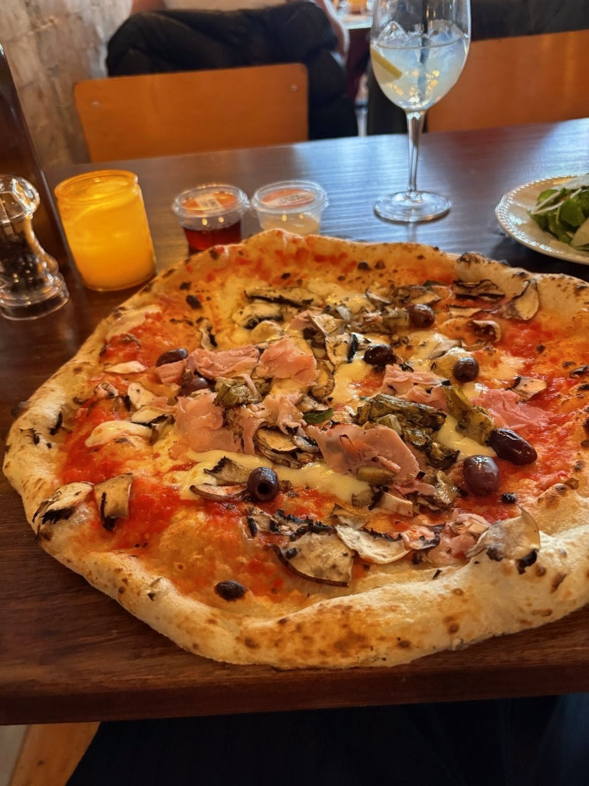 Neapolitan pizza at Rudy's Pizza Napoletana Chester
